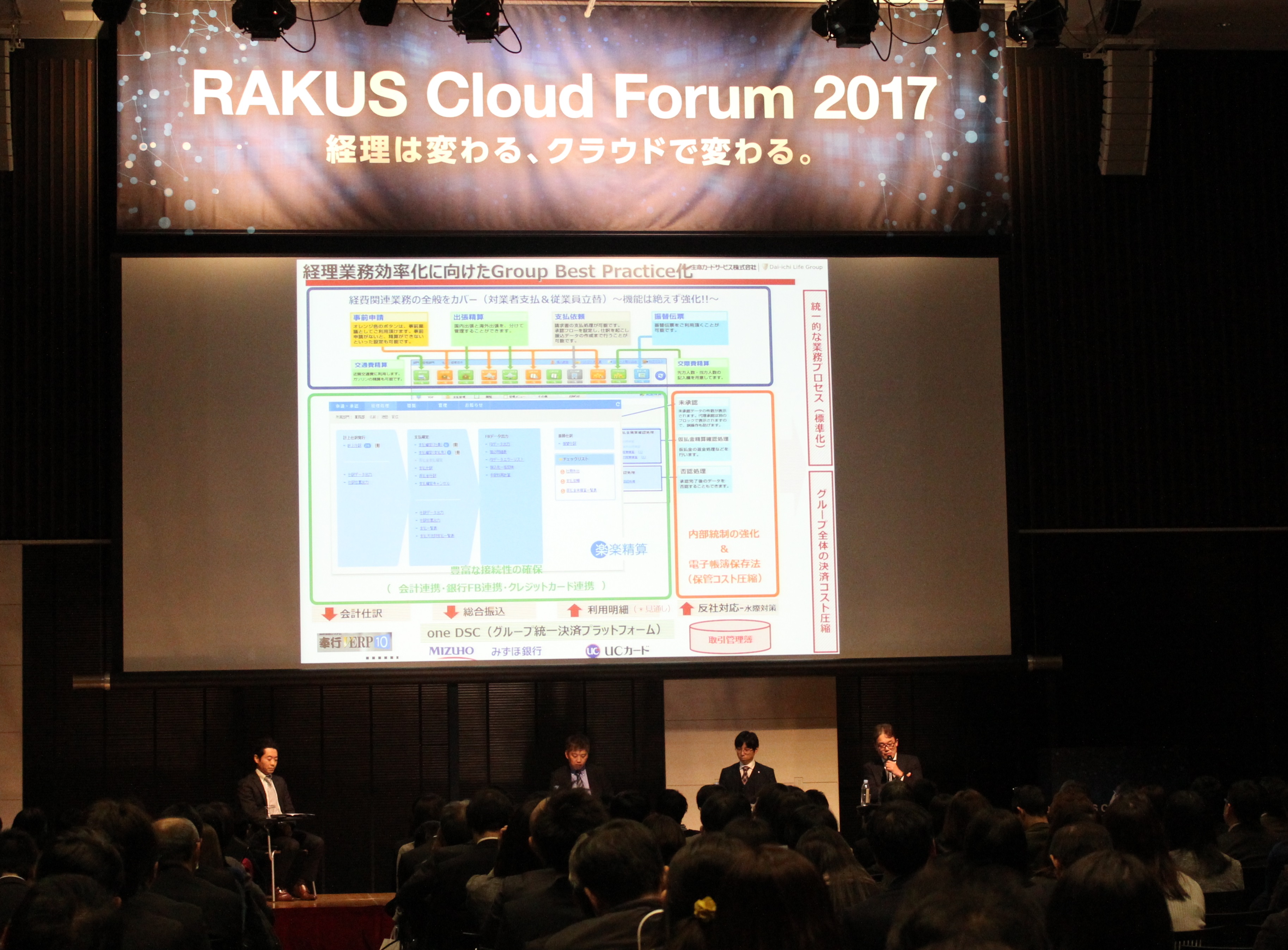 【イベントレポート】RAKUS Cloud Forum2017　橋下徹氏/「楽楽精算」導入事例講演